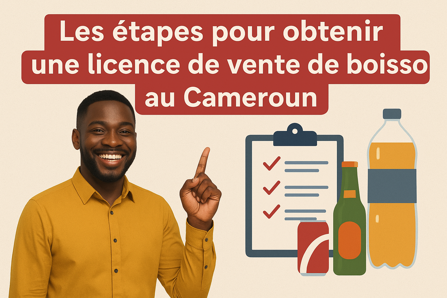 Obtenir une Licence de Vente de Boissons au Cameroun : Le Guide Complet