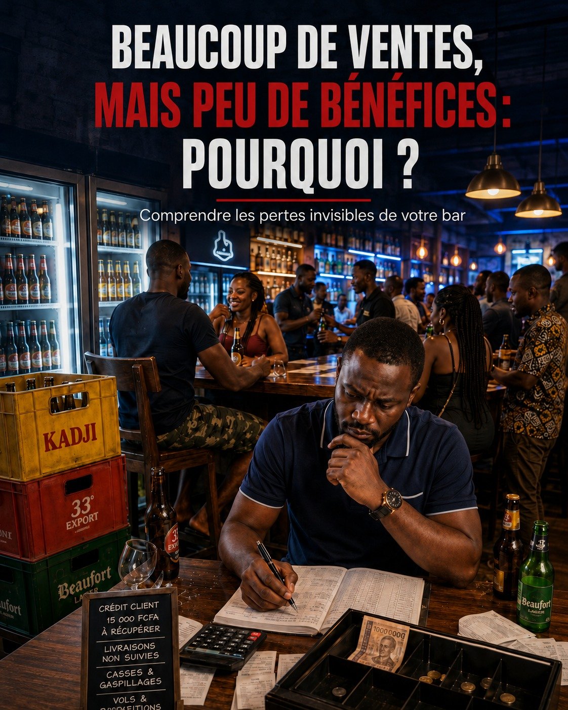 Pourquoi certains bars vendent beaucoup mais ne réalisent presque aucun bénéfice ?